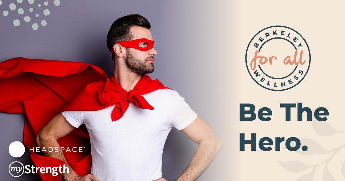 Be A Hero!
Tell everyone you know, anyone living, working, or going to school in Berkeley can get a FREE subscription to HeadSpace or MyStrength Apps from The Berkeley Department of Mental Health!

Download your subscription here:
helpathandca.org/berkeley/