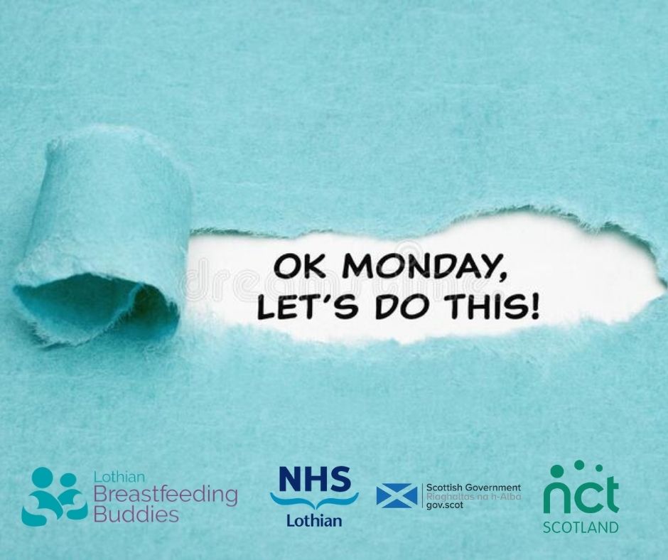 LothianBFB's tweet photo. Hey there, Monday!
We see you.
We're ready!
https://t.co/rVQrSsZek8
#edinburgh #breastfeeding #youreamazing #peersupport #baby #NHSLothian #mumtribe #mondaymotivation #lothianmaternity https://t.co/YwXbFI1hOa