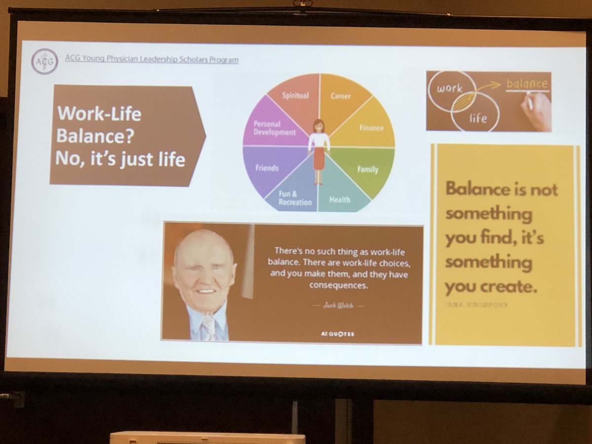 @NeenaSAbrahamMD @AmCollegeGastro #YPLSP “…work-life balance is a unicorn 🦄…” 💡there is no work-life balance…there is only life…! Create a personal and professional life of your dream! 🔥🔥🔥