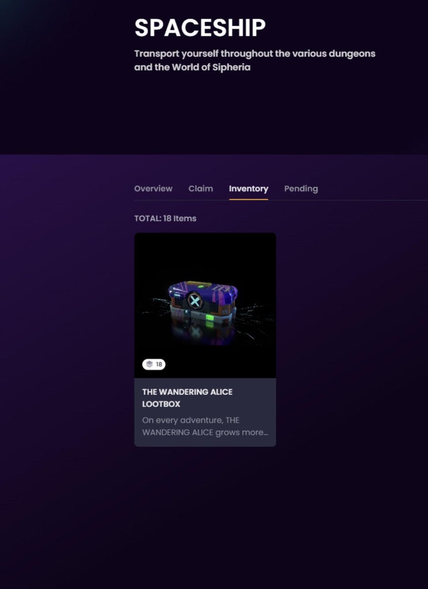 lostmysticraid's tweet photo. We are loving the @SIPHERxyz / @AtherLabs Spaceships airdrop launch! The dashboard looks amazing, one of the smoothest experiences in web3 🦊 https://t.co/fZ8EIYU9hR