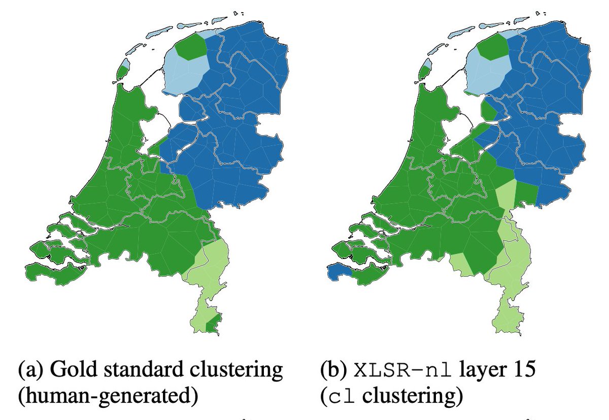 Can we distinguish closely-related Dutch regional languages using only 6⃣ seconds of speech? With multilingual pre-training and fine-tuning on Dutch we can! Even more accurately compared to using a (new) monolingual Dutch model. Read it in our new <a href="/naaclmeeting/">NAACL HLT 2025</a> paper! 🌟