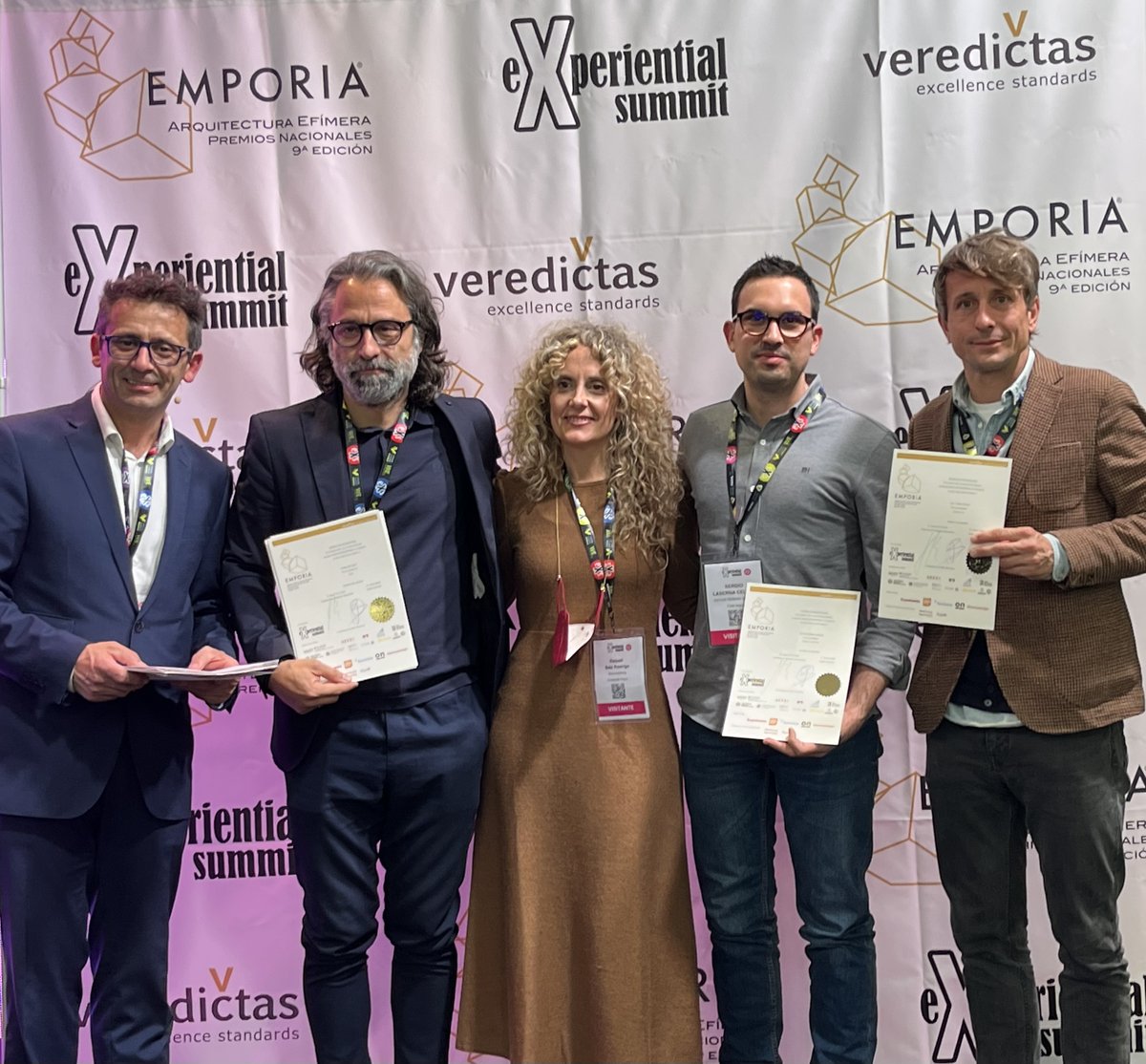 AsocFeriasEsp's tweet photo. 🙌 El 6 de abril participamos en la entrega de los #PremiosEmporia en #experientialsummit en Madrid, por ser parte del jurado
👏 Enhorabuena a los premiados. Las obras presentadas han tenido un gran nivel
https://t.co/0m3VNuc5Mg
#AsocFeriasEsp #Veredictas @grupoeventoplus https://t.co/XRFprdpxcL