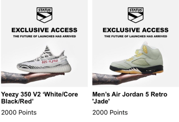 SOLELINKS's tweet photo. Ad: Exclusive access almost live
adidas Yeezy Boost 350 V2 'Zebra'
Air Jordan 5 Retro 'Jade'

Finish Line:https://t.co/zVdzcluZw4
JD Sports:https://t.co/QQE2cFW8Wa

GOOD LUCK! https://t.co/h3FzYcxf83
