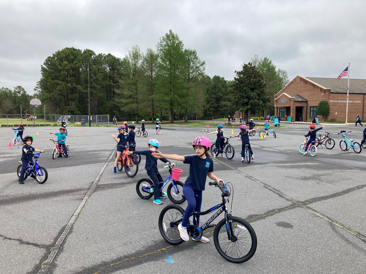 BISCharlotte's tweet image. The students participating in Bike Week have shown grit, determination, and motivation to develop their existing cycling skills.
We saw a wide range of success stories from children graduating from training wheels to children experiencing cycling on the road for the first time.