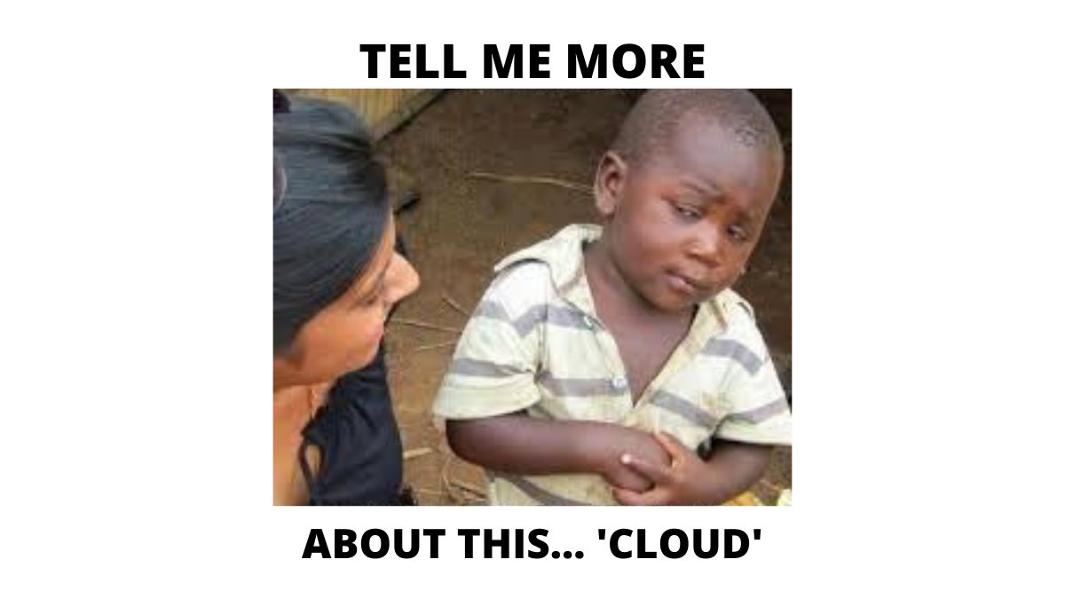 DocupileDMS's tweet photo. When you are desperate to know about the Cloud..! 😄👍👆🙂😂
#funny #memes #laugh #cloudmemes #exceedingexpectations #techmemes #database #dataservices #cloudsolutions #dataprotection #datasecurity #docupile https://t.co/EauV10Hu9T
