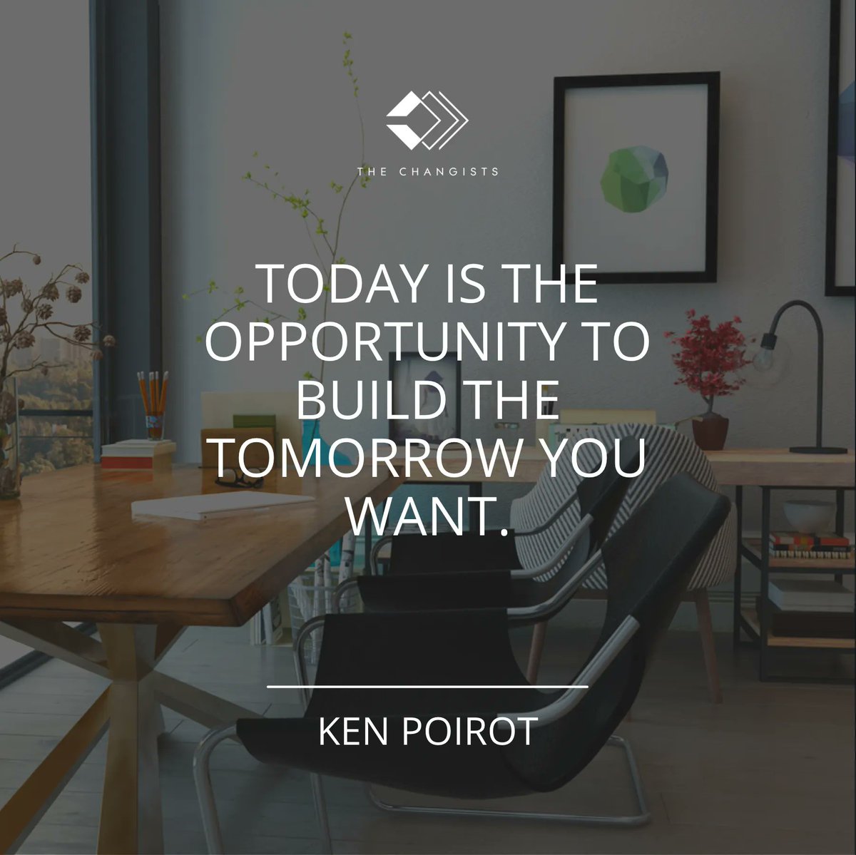 TheChangists's tweet photo. Be a Changist. Seize the day. https://t.co/4S0uYnYb2M