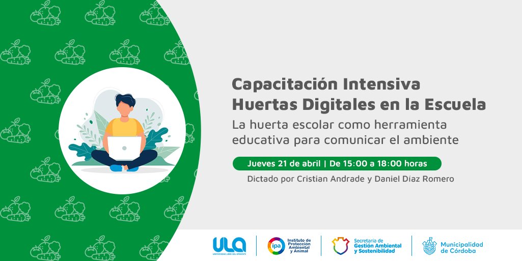 Te esperamos!

#huerta #Escuela #ambiente