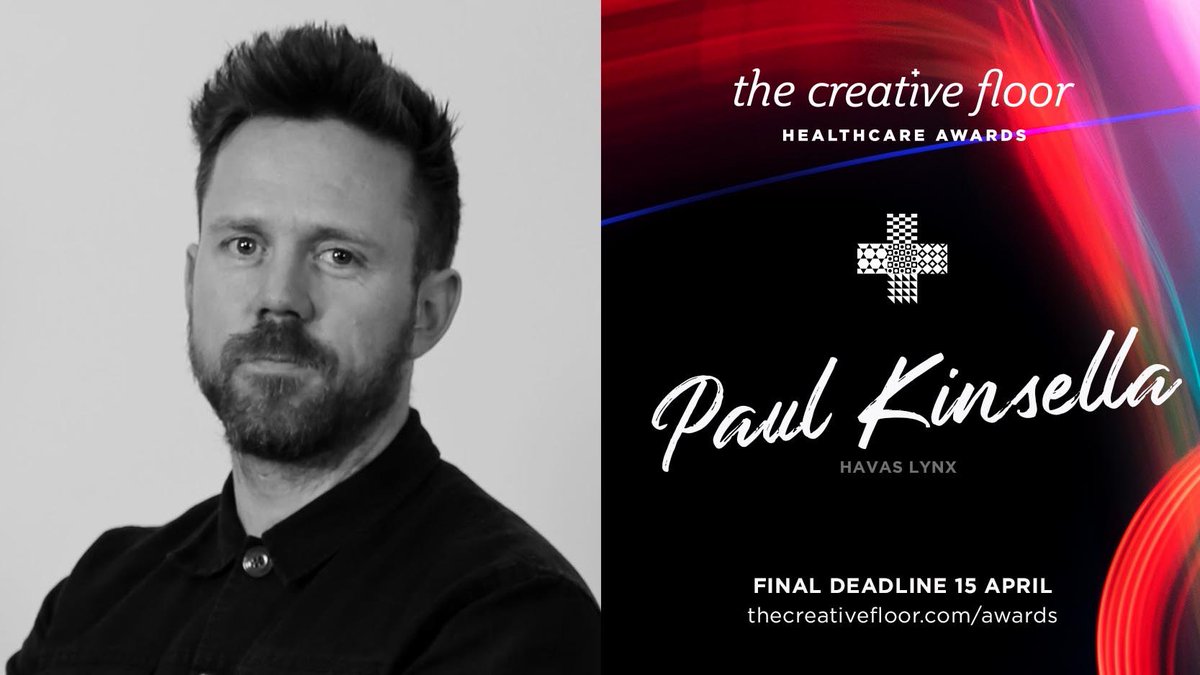 HAVASLYNXEU's tweet photo. Paul Kinsella, our Chief Creative Officer, is a judge on this year’s @creativefloor superstar panel! A huge congratulations PK.
#healthcarecommunications #creativefloor #healthcareawards #creativefloorsuperstars https://t.co/HXoFpZFvHq