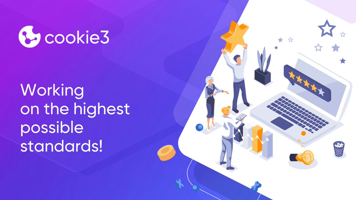 cookie3's tweet photo. We aim to implement a new common standard of scoring investors for the entire crypto market 🔝

The standard in which:
✅  Investors will get easier access to IDOs, airdrops and NFT mints based on their real interest
✅ Projects will get access to the right customers

#JustBakeIt https://t.co/CP7tYShwXI