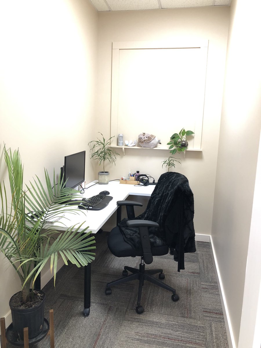 Ready to get out and about this spring? Need a place out of the house to work? We have the perfect newly available private office just for you! <a href="/DowntownJCTN/">DowntownJCTN</a> 
💻🪴
.
.
.
#makeyourmark #buildcommunity #bethehub #coworking #sparkplaza #entrepreneur #smallbusinesses #remotework