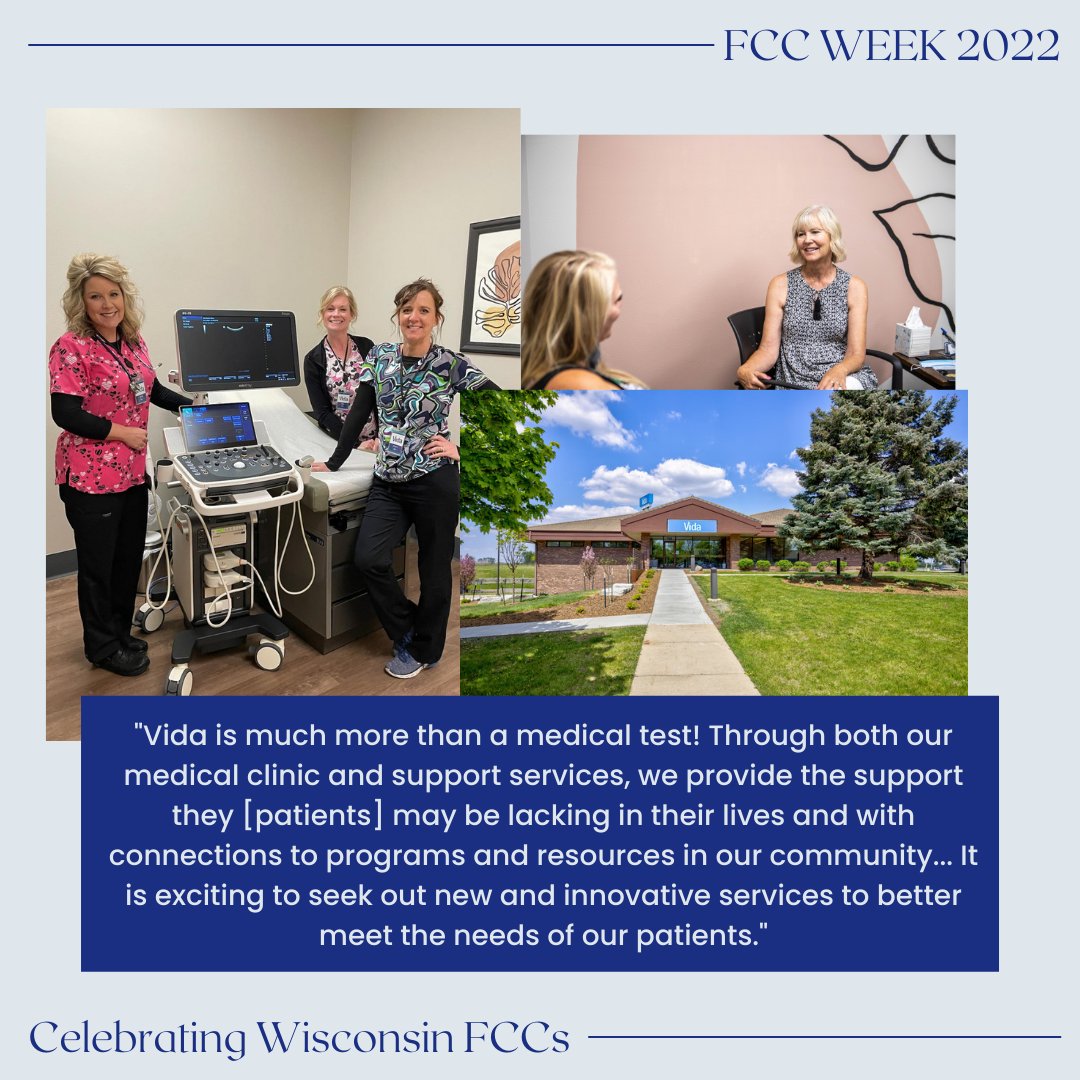 wafcclinics's tweet photo. Vida Medical Clinic, founded in 1983, provides a large variety of health services in Appleton, and Neighborhood Free Health Clinic has been providing free, non-emergency healthcare since 2008.
To see more visit https://t.co/cXLO4uAD5X
#nonprofit #healthcare #FCCWeek https://t.co/60GEYb8GZc