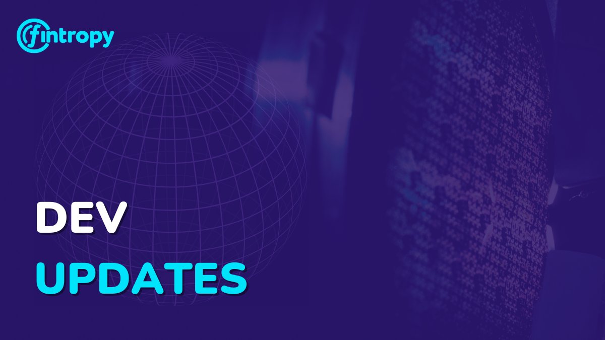 Fintropy - Decentralized Asset Management tweet media