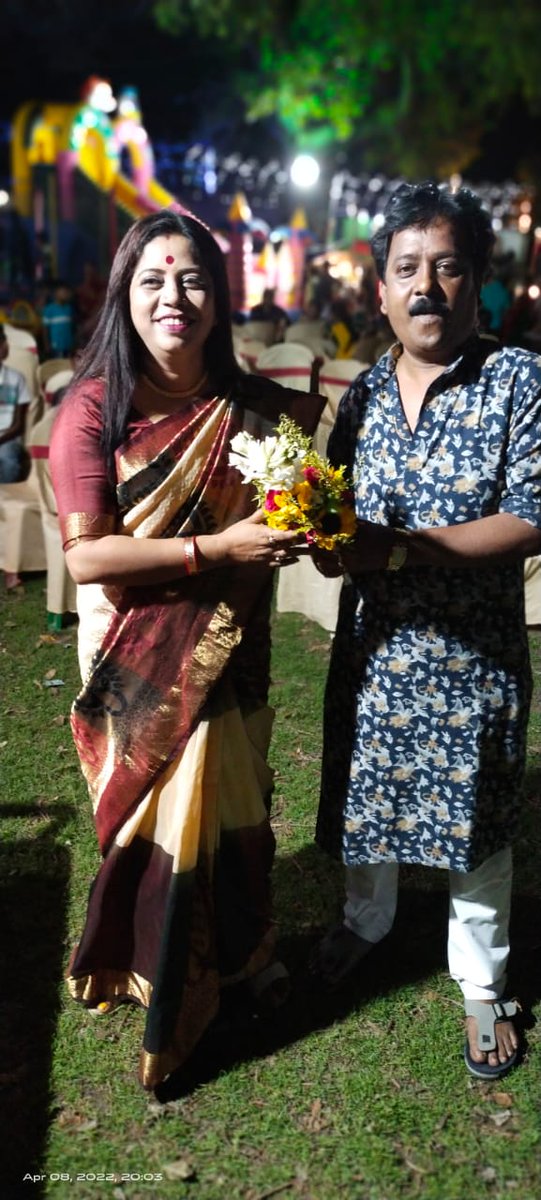 PriyaPaulAITC's tweet photo. আজ সাঁকরাইল বিধানসভা কেন্দ্রের অন্তর্গত বাসন্তী পূজার আমন্ত্রণে উপস্থিত হয়েছিলেন সাঁকরাইল বিধানসভা কেন্দ্রের বিধায়িকা মাননীয়া প্রিয়া পাল। 
#priyapaulofficial https://t.co/Mr5zrqcHTO