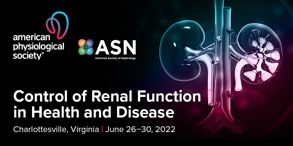 APSPhysiology's tweet image. DEADLINE EXTENDED: Feeling crunched for time right after #ExpBio? You&apos;ve now got 2 more weeks to submit your research for the Control of Renal Function in Health &amp;amp; Disease conference (#KidneyCamp). New deadline is 4/22: ow.ly/FB7g50IClz2 CC: @313Kidney @MLGumz