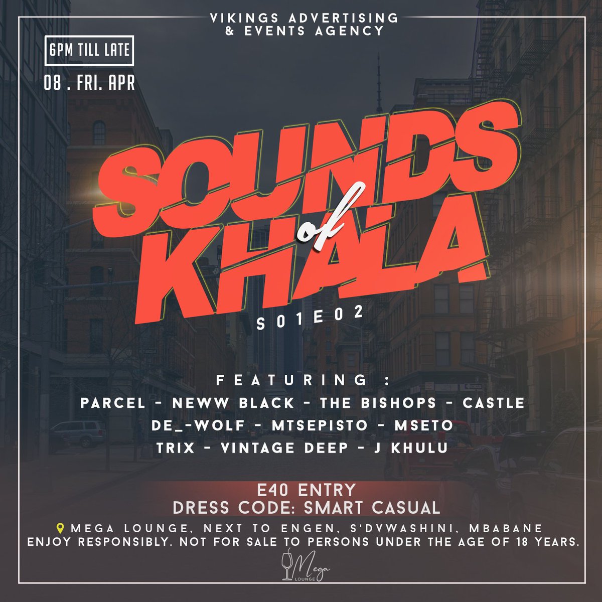 newwblack's tweet photo. We out tonight @MegaLounge for the #SOUNDSOFKALA. Let's go dance🕺🕺🕺 https://t.co/0tBI9oYL8m