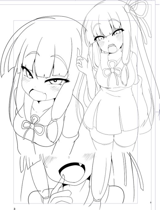 1ページに茜ちゃんがいっぱい 