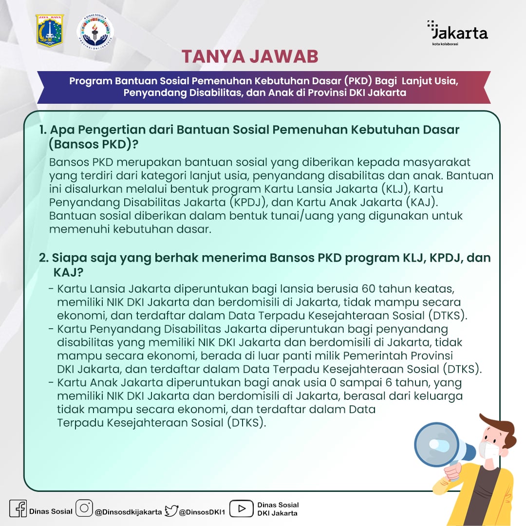 DinsosDKI1's tweet photo. Halo #kawansosial, berikut ini kami rangkum QnA seputar pencairan KLJ, KPDJ dan KAJ. 

Silahkan disimak 😉

#KLJ #KPDJ #KAJ #dinsosdkijakarta https://t.co/UO2Rl7x23A