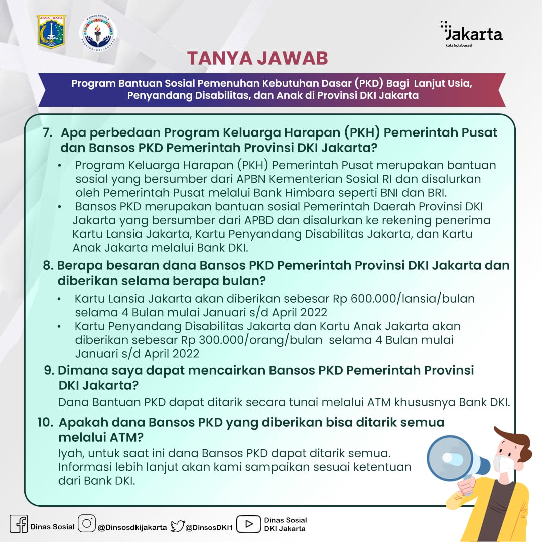 DinsosDKI1's tweet photo. Halo #kawansosial, berikut ini kami rangkum QnA seputar pencairan KLJ, KPDJ dan KAJ. 

Silahkan disimak 😉

#KLJ #KPDJ #KAJ #dinsosdkijakarta https://t.co/UO2Rl7x23A
