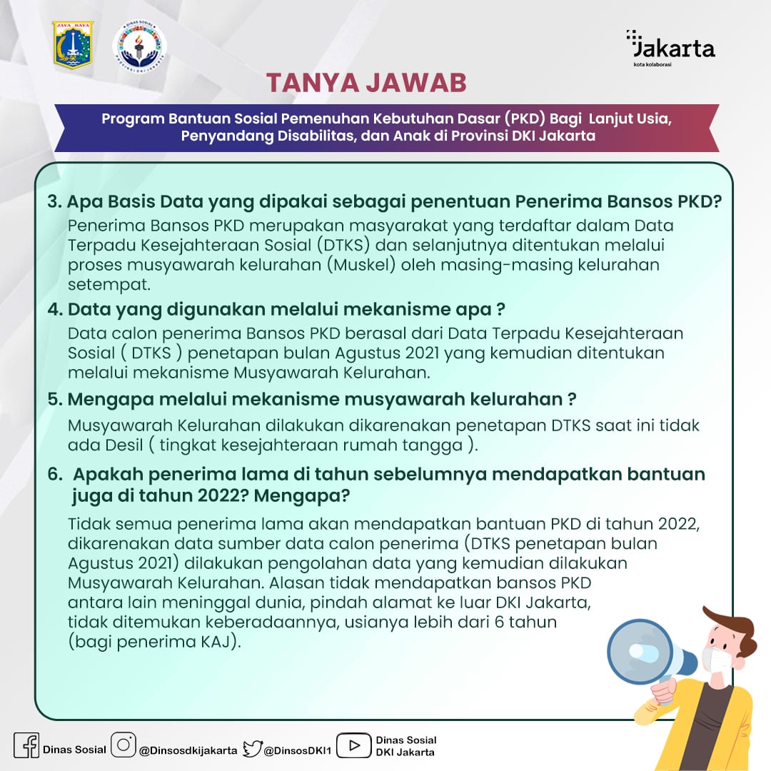 DinsosDKI1's tweet photo. Halo #kawansosial, berikut ini kami rangkum QnA seputar pencairan KLJ, KPDJ dan KAJ. 

Silahkan disimak 😉

#KLJ #KPDJ #KAJ #dinsosdkijakarta https://t.co/UO2Rl7x23A
