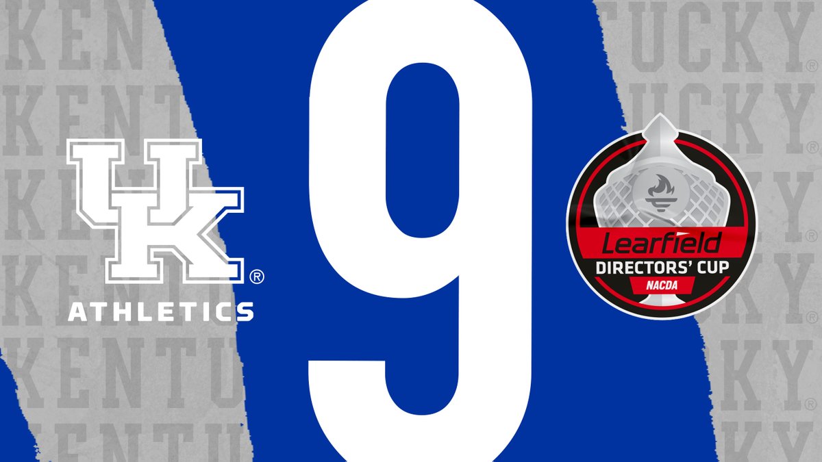 Checking in at No. 9⃣ in the latest Directors' Cup Standings🏆

The highest ranked school in the <a href="/SEC/">Southeastern Conference</a> (Not to brag)
