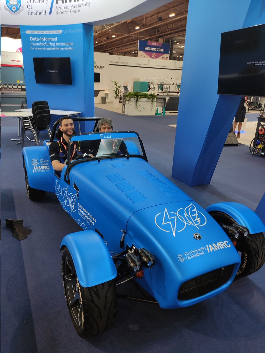 TheAMRC's tweet image. Thanks for a great show, @MACHexhibition 👍 

We&apos;re off home now 🚘

See you in 2024.  

#MACH2022 | #ProjectELLI