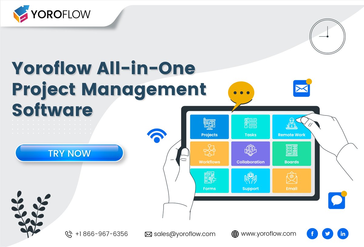 yoroflow's tweet photo. Running a business is always daunting, and most of the time, business owners fail to track the business goals and deadlines.
So, How do you manage this better?
The best way is to rely on #taskmanagementsoftware!
Let’s take a detailed look: https://t.co/K3DBb8SSgC
#BPMsoftware https://t.co/QBlbJ8kWxV
