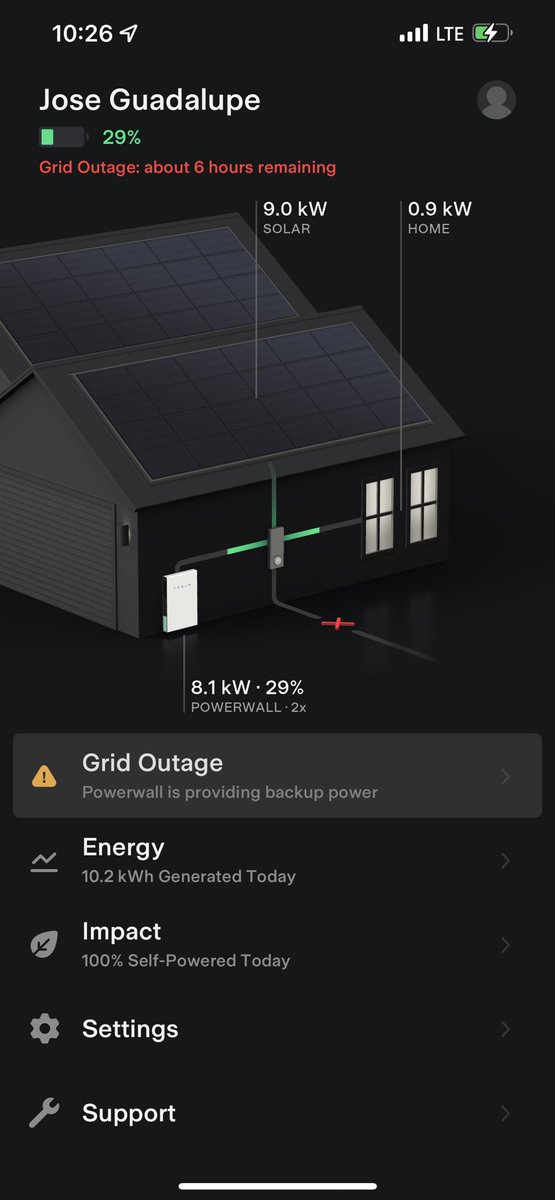 JackNickleton's tweet photo. @ElectrekCo @fredlambert I think I have a Powerwall 2 Plus then https://t.co/T65fES66DT