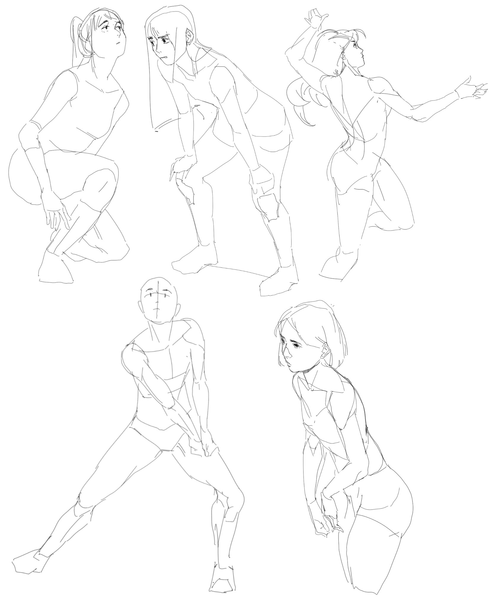 Share 126+ quick sketch poses best xkldase.edu.vn