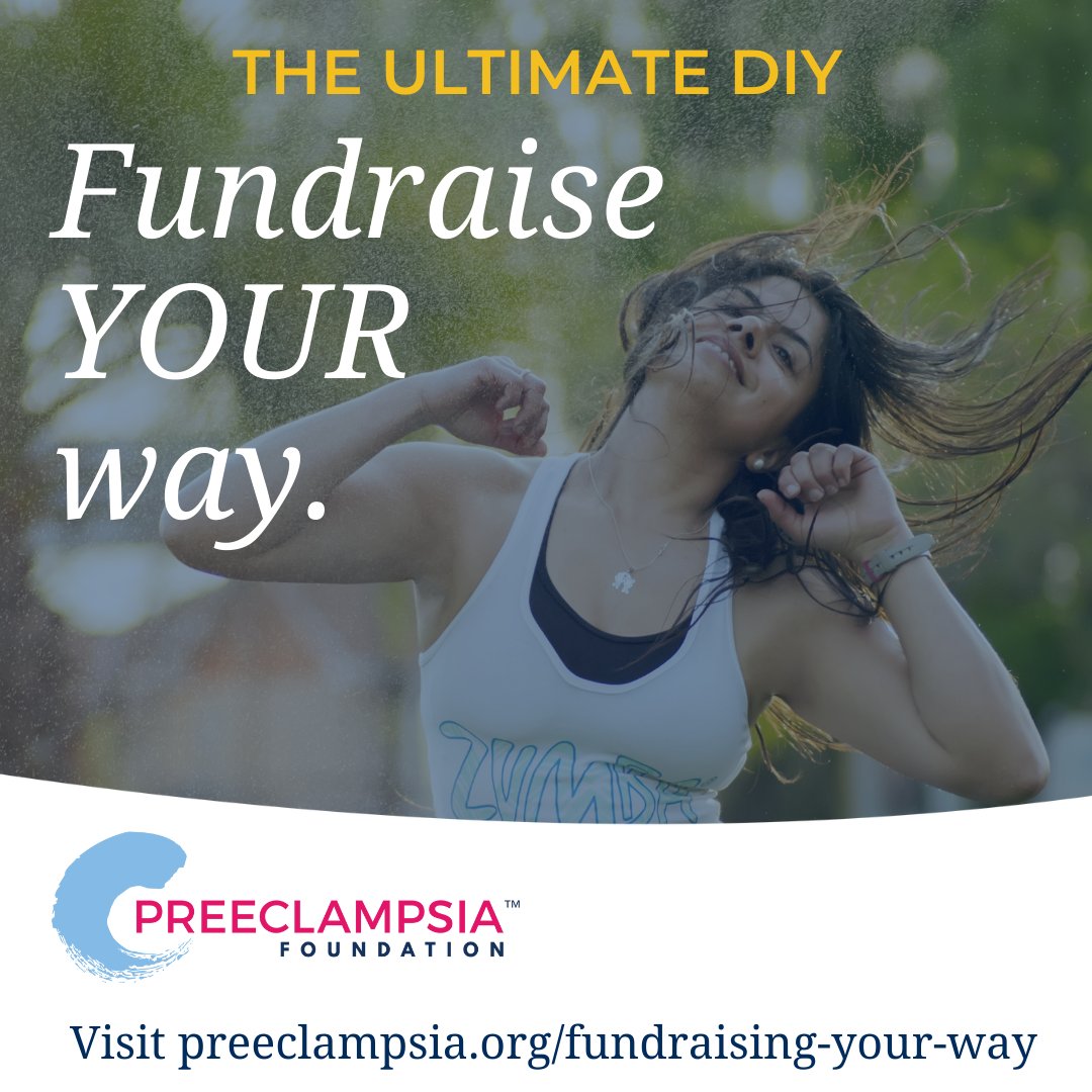preeclampsia's tweet photo. There are SO many ways that you can channel your passion for life-saving preeclampsia education and research into fundraising for a cause! 

An easy way to start? Visit our page at https://t.co/WRv4x53jVg and contact our team with YOUR ideas! #MakeStrides #FUNdraising https://t.co/3kB3zAxNk3