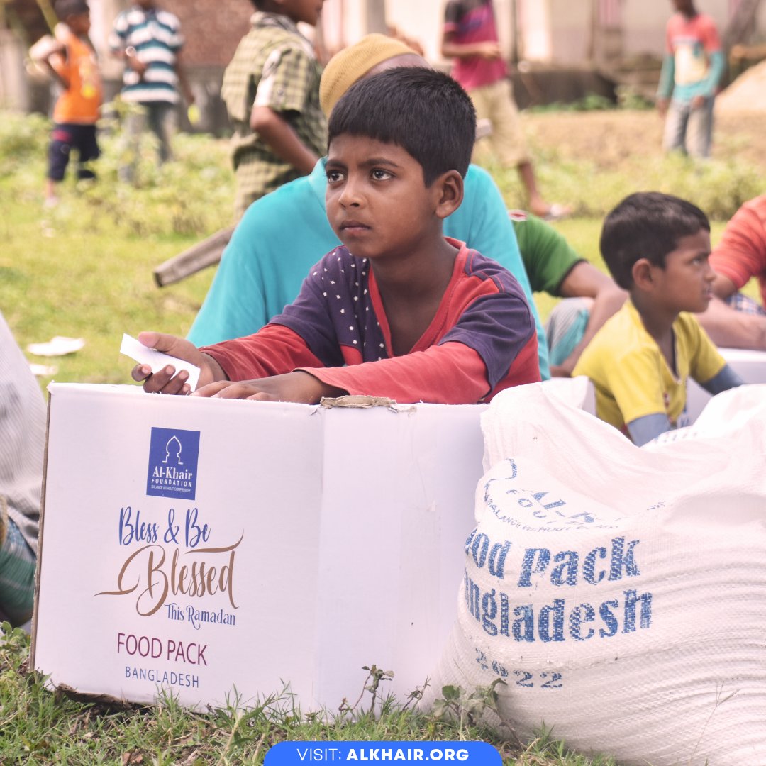 AlKhairUK's tweet photo. Your #Zakat donations can provide those most vulnerable with a #monthly package of nutritious food.

Donate today and multiply your donations for the months to come!

Visit: https://t.co/olo4fJ1DZ2 or Call: 03000 999 786

#Bangladesh  #Blessandbeblessed #Ramadankhair4all https://t.co/8XDPUREQU9