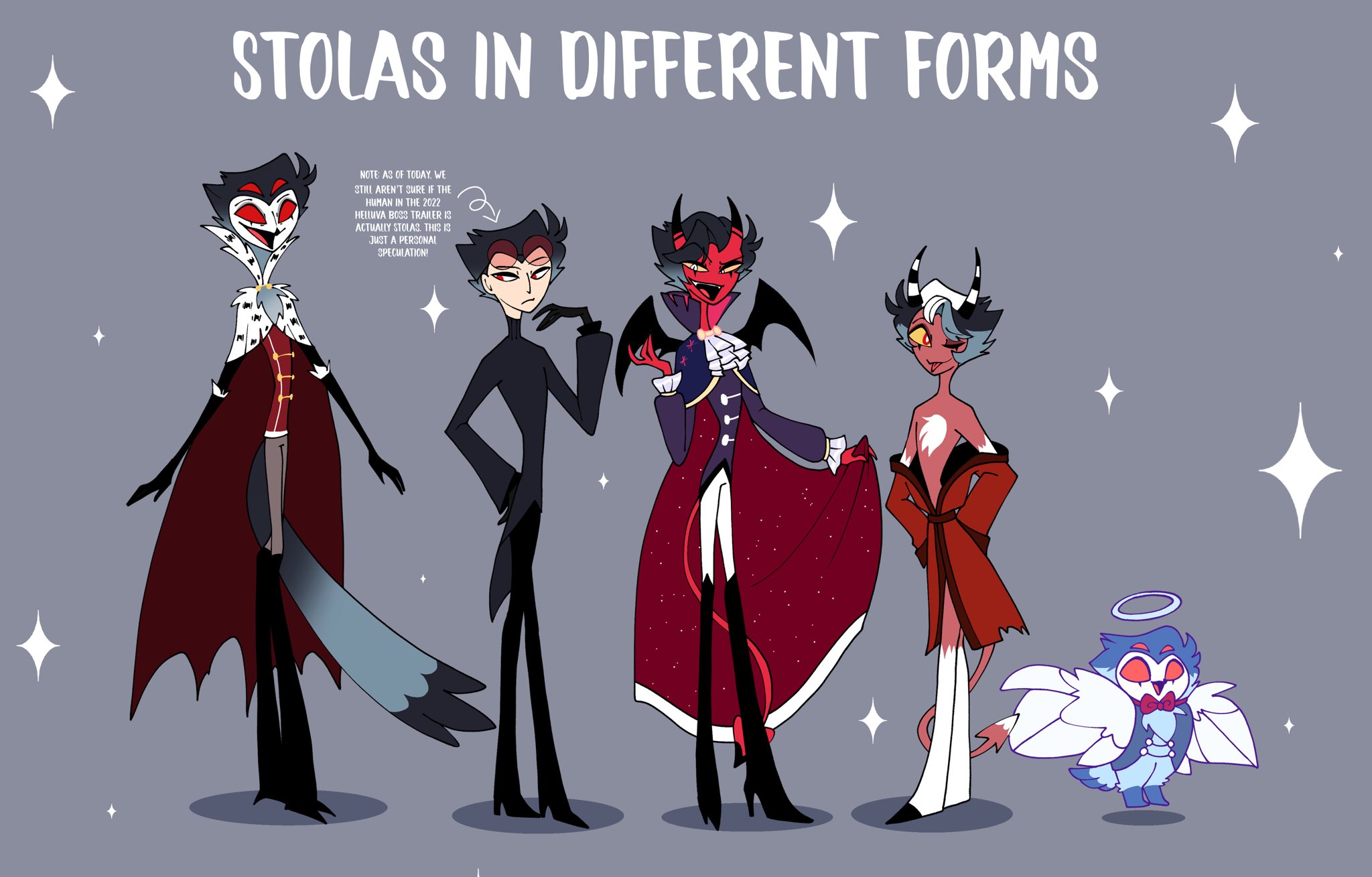 Sator on twitter rt teathekook stolas in different forms