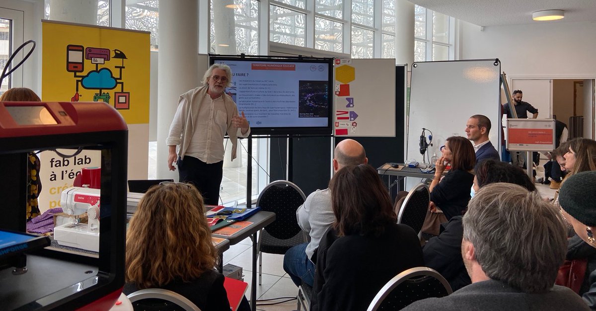 Canope_DTOcc's tweet photo. Un grand merci aux équipes organisatrices du séminaire #TNE #CapNum, @RA_Occitanie @DANEMontpellier @34Dsden et @reseau_canope. Un merci tout particulier à @sophiebejean @McMissir ainsi qu'à @sbrncaliaros Christophe Mauny @ffpdv. Une belle synergie nationale et territoriale. https://t.co/4b7V2pIDB1