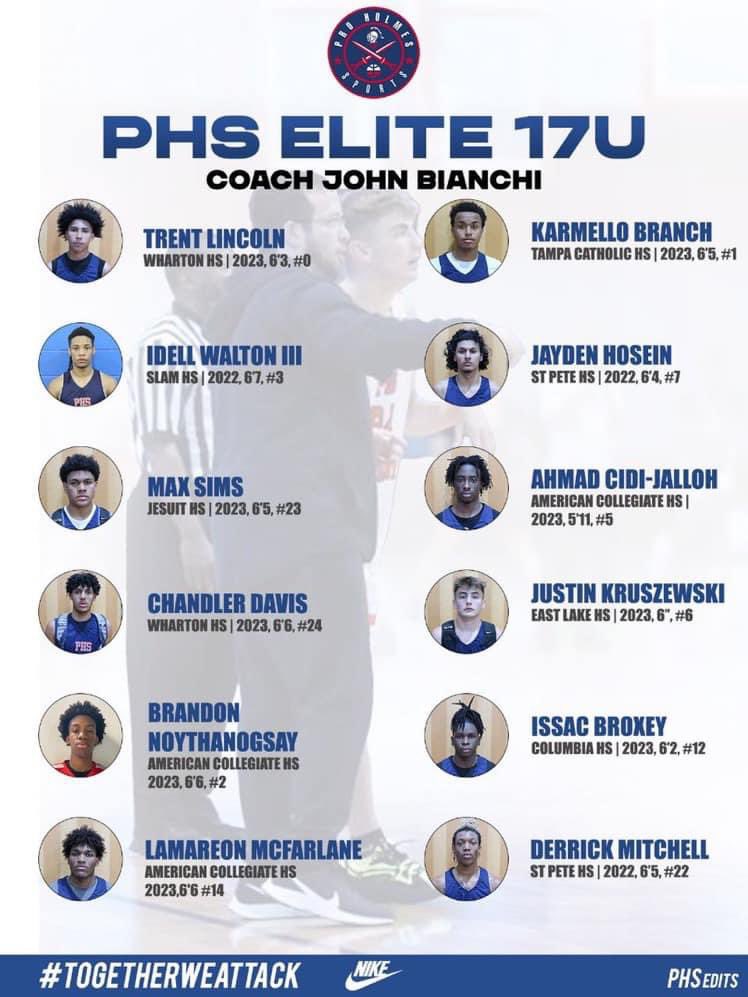 College Coaches! You don’t want to miss out on @_PHSAcademy 17u this weekend! Game 1 tonight @marqueehoops Southeast Live 9:30 pm court 9 against Los Angeles Elite!

Livestream: ballertv.com/events/marquee… (if you can’t make it)! <a href="/CoachHolmes20/">Gongfu Zongshi (功夫宗師) 🏀🥋 🏆🐉</a>