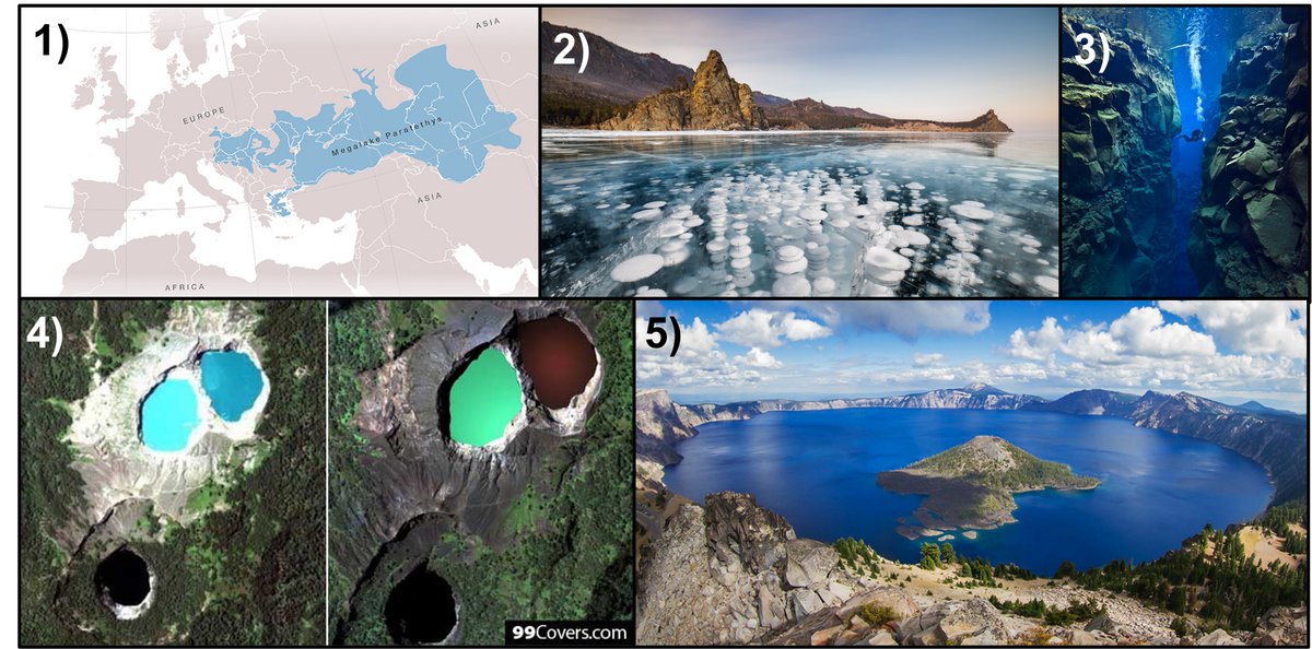 3SistersVolcano's tweet photo. @LakeSuperior SUCKS!
My top 5:
1 Megalake Paratethys (10 Myr): 10x vol. of all modern lakes
2 Baikal, Russia: 23% of🌎fresh H2O
3 Thingvalavatn, Iceland: b/w tectonic plates
4 Kelimutu, Indonesia: 3 color-changing lakes
5 Crater Lake, OR: deepest in🇺🇸; created by🌋eruption 5700BC https://t.co/vNJ5Z9vybZ
