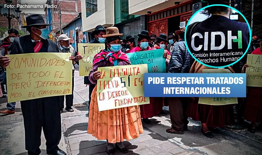 WaykaPeru's tweet photo. .@CIDH se pronuncia en contra del fallo del #TribunalConstitucional que desconoce la consulta previa. Las comunidades de Puno están a la espera de que el Gobierno asista a la mesa de diálogo este viernes 8 de abril.
➡️https://t.co/XtIYsolWOT https://t.co/rHwuHtu7lk
