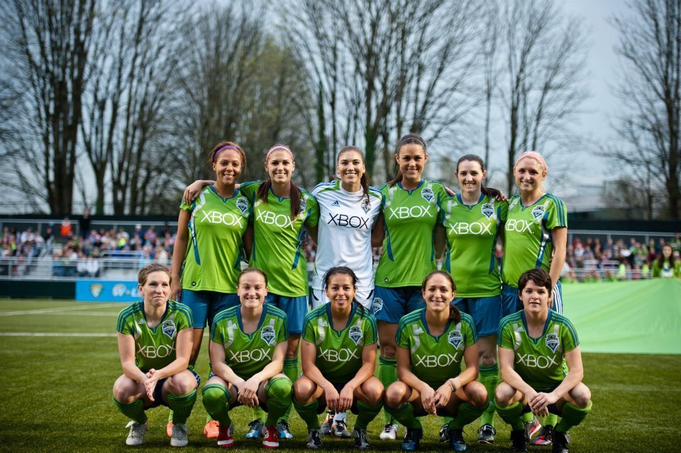 frankmSounders's tweet photo. #OTD 2012 – Overflow crowd of 4,000 greets fortified Seattle Sounders Women in preseason opener vs. Seattle Pacific at Starfire. Fans have come to see Sounders' recently-signed USWNT stars Hope Solo, Alex Morgan, Sydney Leroux, Megan Rapinoe and Stephanie Cox. https://t.co/zSqlp16dkJ