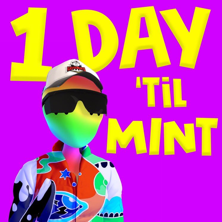 🦄GOOMIES GIVEAWAY🦄

📍0.1 SOL 💸

Must , Retweet / LIKE <3 + Follow 
<a href="/leonardnftpage/">Solana Leonard ✘</a> <a href="/TheGoomies/">The Goomies</a> 💜

⚠️ ONE MORE DAY UNTIL MINT ⚠️

12 Hours… #Solana #NFTGiveaways
#NFTartist #NFTdrop #nfts #SOL #ad