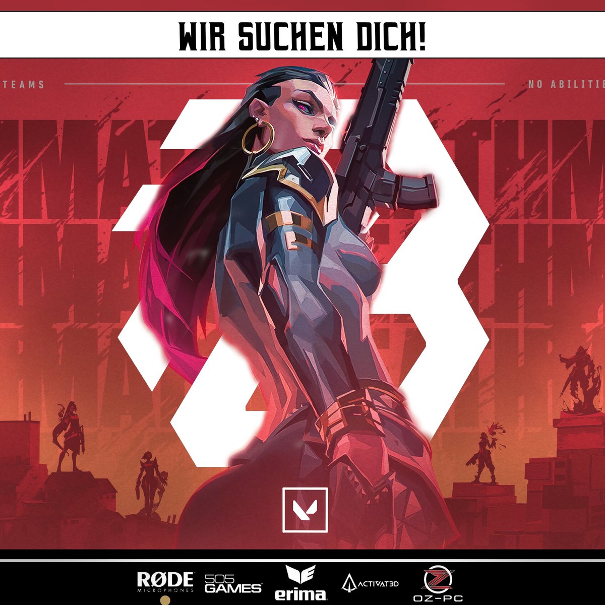 TeamBasH Gaming (@teambash_gaming) on Twitter photo Du fühlst dich angesprochen?
Dann suchen wir genau DICH!
wir suchen neue Valorant Spieler und genau DU kannst dabei sein !
Du hast Spaß am spiel? 
- Dann hast du alle Anforderungen erfüllt
---------------------------------------------
Worauf wartest du?! 🙂 Du fühlst dich angesprochen?
Dann suchen wir genau DICH!
wir suchen neue Valorant Spieler und genau DU kannst dabei sein !
Du hast Spaß am spiel? 
- Dann hast du alle Anforderungen erfüllt
---------------------------------------------
Worauf wartest du?! 🙂