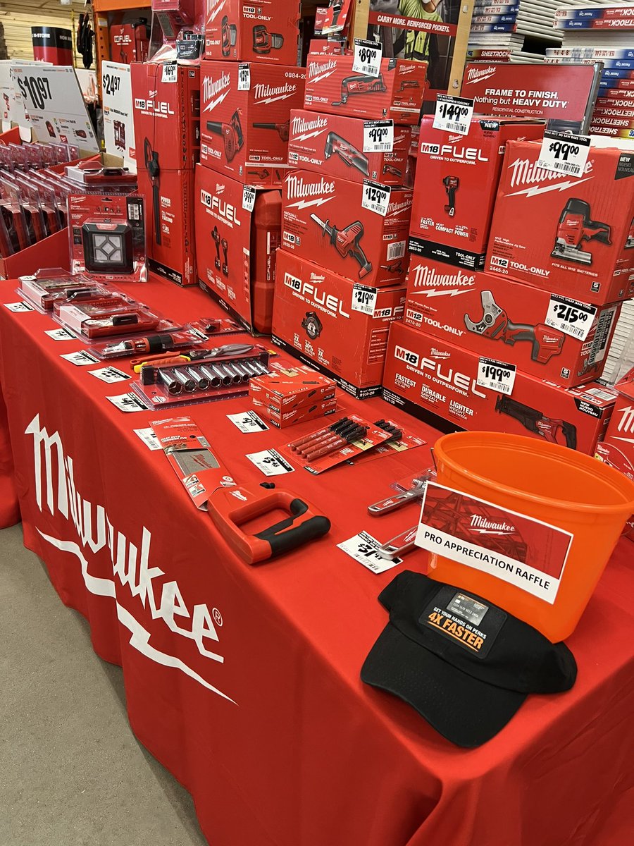 Abbey Larson (@a6637l2810) on Twitter photo Friday Pro Appreciation Raffle! Come stop in at Woodbury 2810 to get a chance to WIN a Milwaukee Packout #proxtra @4weeksofrewards <a href="/THDCharles/">Charles Clark</a> <a href="/JenLien34/">Jennifer Lien</a> <a href="/belford_melissa/">Melissa Beth Belford</a> <a href="/Brooks_2820/">Brooks Sherman</a> <a href="/Taylor_Flem/">Taylor Fleming</a> <a href="/wolff1012016/">Ashley</a> Friday Pro Appreciation Raffle! Come stop in at Woodbury 2810 to get a chance to WIN a Milwaukee Packout #proxtra @4weeksofrewards <a href="/THDCharles/">Charles Clark</a> <a href="/JenLien34/">Jennifer Lien</a> <a href="/belford_melissa/">Melissa Beth Belford</a> <a href="/Brooks_2820/">Brooks Sherman</a> <a href="/Taylor_Flem/">Taylor Fleming</a> <a href="/wolff1012016/">Ashley</a>