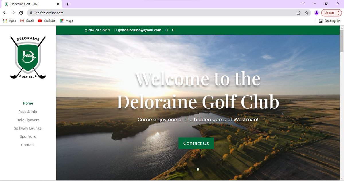 We are live! Thank you to @caseyguentherdesigns for helping us get our club out there on the World Wide Web. 
Link is in the bio to go and check out all things Deloraine Golf Club
