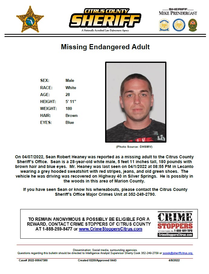 SheriffCitrus's tweet image. MISSING ENDANGERED ADULT ocv.im/YkBAbe5