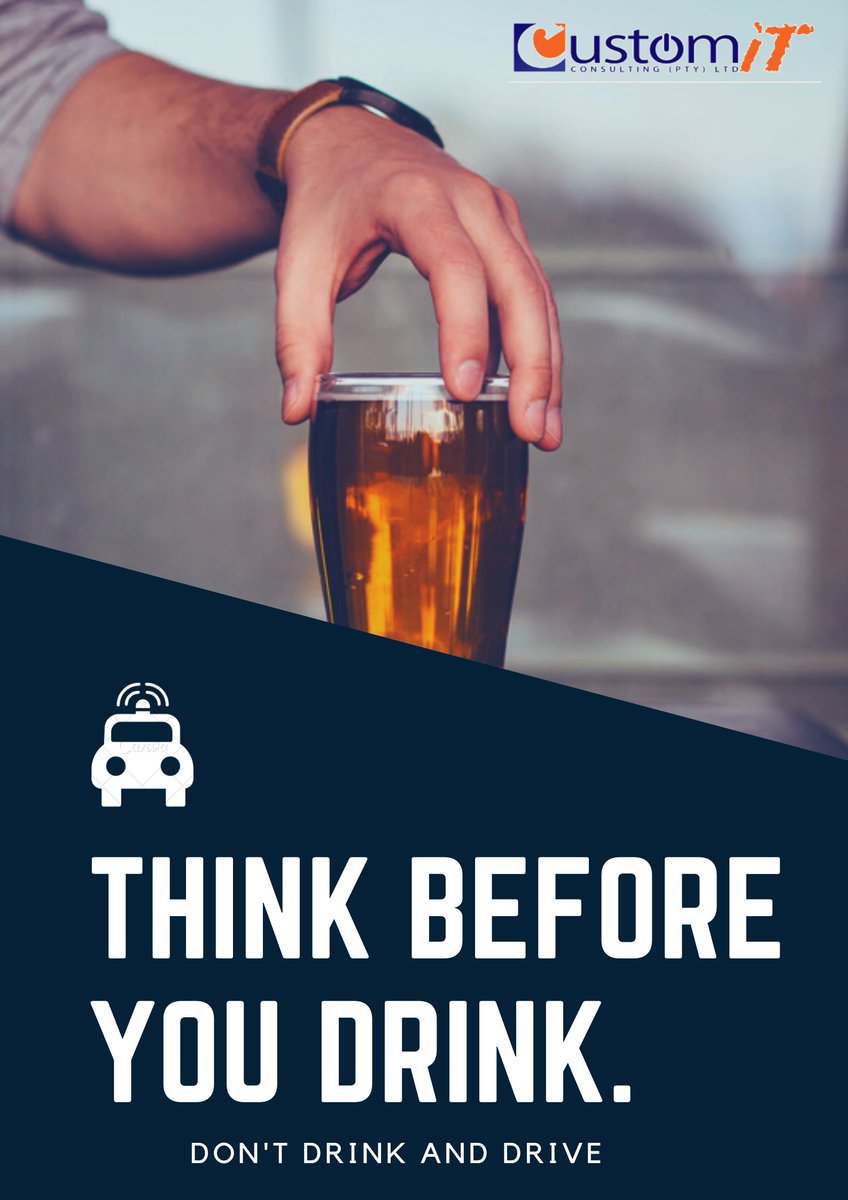 _CustomIT's tweet photo. ...while enjoying your weekend festivities, remember to be responsible, especially on our roads... #lstwitter #CustomIT https://t.co/VoMPUNPLOb