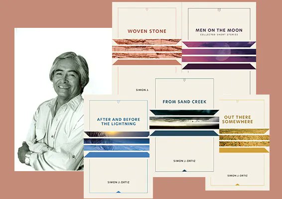 AZpress's tweet image. A special message from poet Simon J. Ortiz: "A Look at Me?: An Overview of My Books Re-released by the University of Arizona Press in 2022"
#poetry #NativeLit #IndigenousLit
buff.ly/35UHs0g