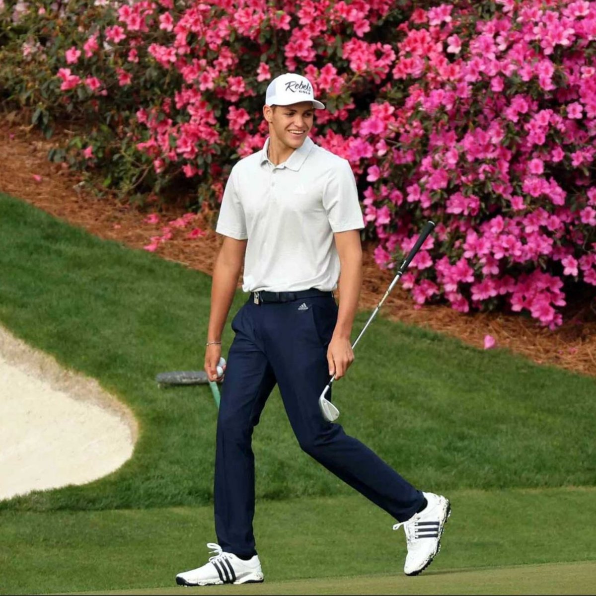 LogicCayman's tweet photo. Logic is wishing Aaron Jarvis the best of luck as he makes history competing in The 2022 Masters at Augusta National.

Tune in to ESPN and witness history being made. Today through to Sunday, April 10th.

#caymanproud #the2022masters https://t.co/a1cdXez0TC