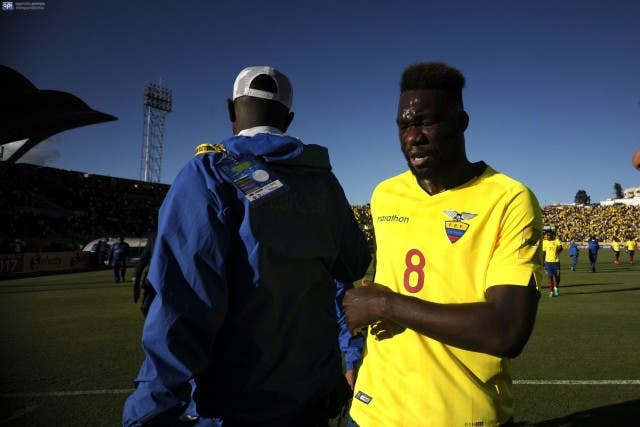 futbolecuador's tweet photo. ¡La #Selección le pone punto final al tema de #FelipeCaicedo a 7 meses del Mundial! (ENTREVISTA) El secretario técnico de la FEF confesó que lo buscaron una vez pero que no insistirán más por el delantero del #Interl https://t.co/AgMc9tQzht https://t.co/uyVJli0Nb0