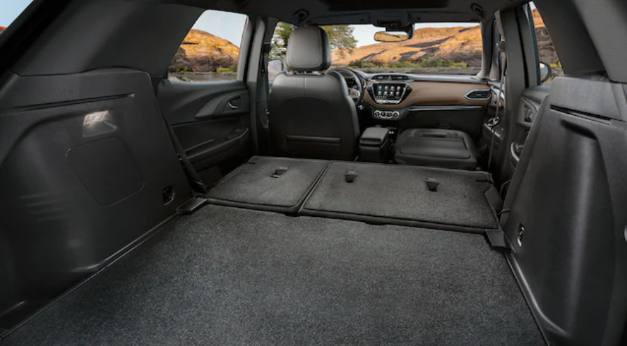 The Chevy Trailblazer packs a surprisingly spacious interior with 8.5 ft. max cargo length.  With a reversible two-tier adaptable cargo storage system, there's plenty of room to fit your things and lifestyle into. 

Locate the Chevy dealer near you at ChevyDrivesChicago.com!