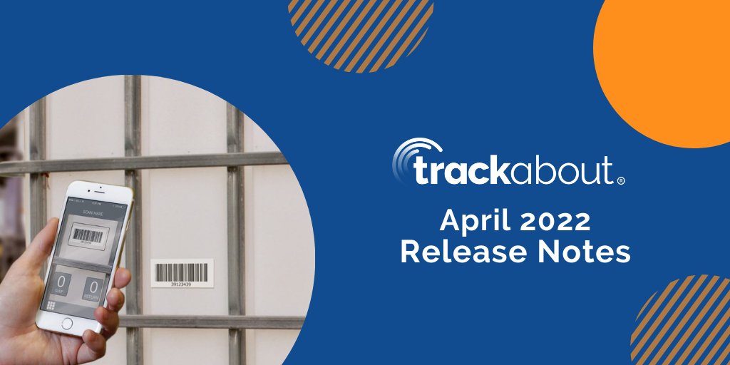 Trackabout's tweet image. Our April Release Notes are now live on bit.ly/3v0uIh4 under the Resources drop-down! #trackwithtransparency bit.ly/3xb5iQo