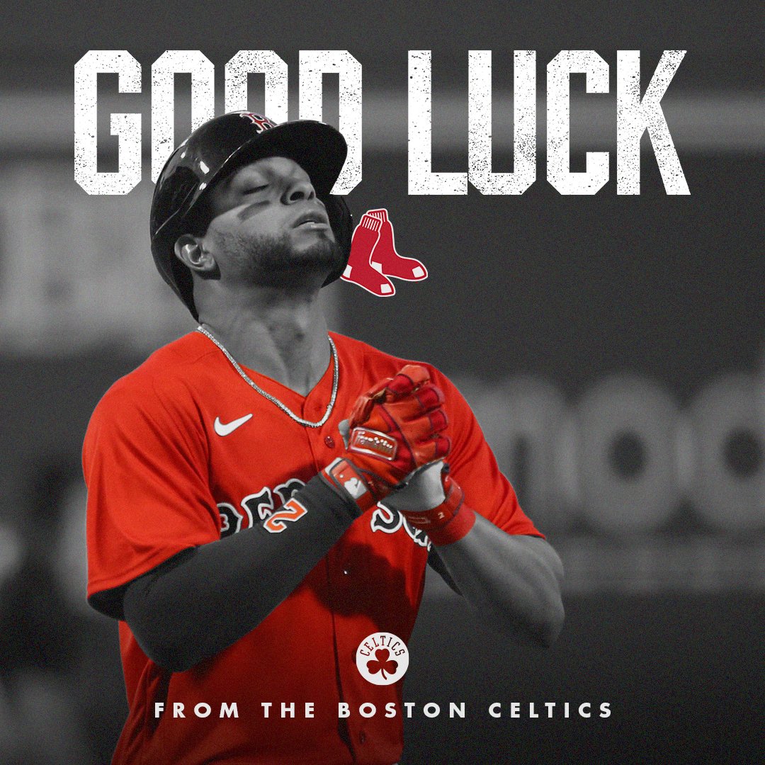 Boston Celtics on X: Happy #OpeningDay Good luck this season, @RedSox ⚾️   / X