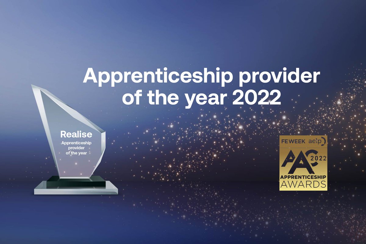 Our client Realise has been named the UK’s No.1 training provider at the FE Week and AELP AAC Apprenticeship Awards.

The official ceremony, which was held in Birmingham, saw Realise take home Apprenticeship Provider of the Year.  bit.ly/3rbroyi 

#apprenticeshipawards