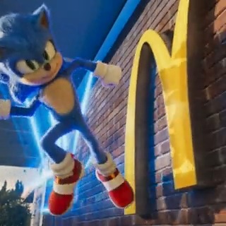 Sonic 2 o Filme, Mclanche Feliz abril de 2022 + Bonecos Sonic e